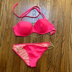 Victoria’s Secret hot pink bikini